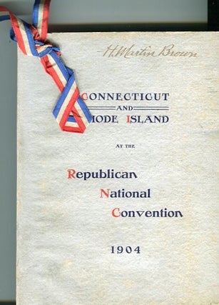 Item #13878 Connecticut Delegation and Guests To Republican National Convention, At The Chicago,...
