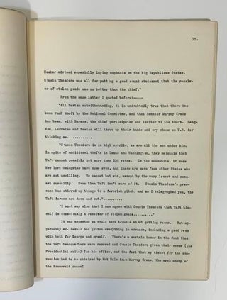 Account of Republican Convention 1912
