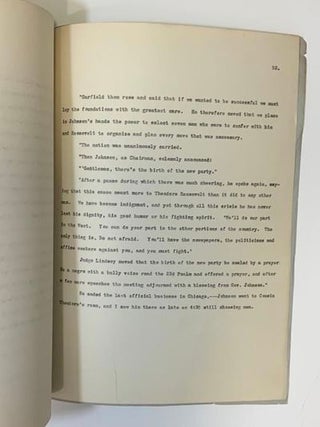 Account of Republican Convention 1912
