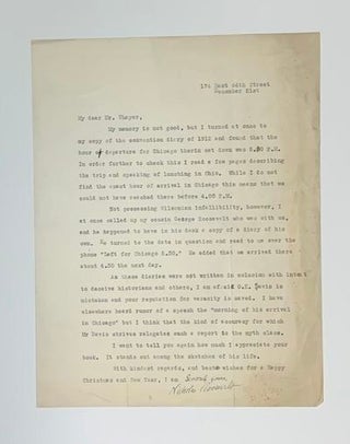 Account of Republican Convention 1912