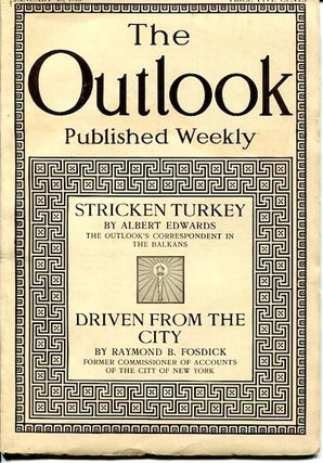 Item #14449 An Achievement For Humanity. Outlook Magazine. January 18, 1913. Theodore Roosevelt