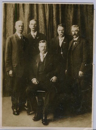 Item #16745 Photograph Of Theodore Roosevelt And The Other Delegates To The First Progressive...