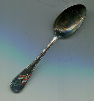 Item #16782 Theodore Roosevelt Silver Spoon / Campaign Souvenir. Theodore Roosevelt