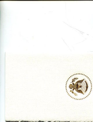 Item #16787 The 150th Birthday Of President Theodore Roosevelt. President, Mrs George W. Bush