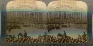 Item #17569 Stereoview Of President Roosevelt Taking The Oath Of Office - Brilliant Inaugural At...