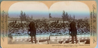 Item #17574 Stereo View Of President Roosevelt A Strong And Masterful Swayer Of Men - At Tipton...