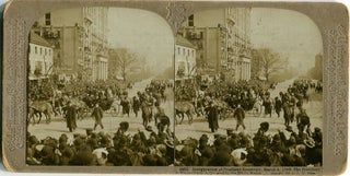 Item #17576 Stereo View Of The Inauguration Of President Roosevelt March 4, 1905, The President...