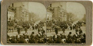 Item #17576 Stereoview Of The Inauguration Of President Roosevelt March 4, 1905, The President In...