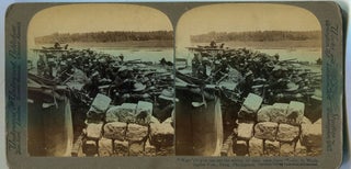 Item #17584 Stereo View “Wait Till You Can See The Whites Of Their Eyes Boys”; Co. G,...