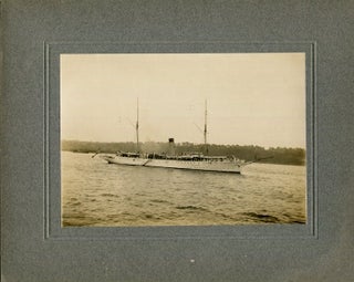 Item #18694 Original Period Photograph Of The Mayflower; President Theodore Roosevelt's...