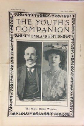 Item #18949 The Youth’s Companion; Front cover illustration shows Nicholas Longworth & Alice...