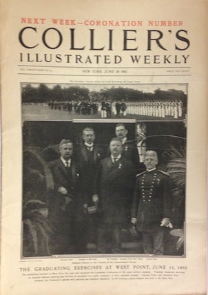 Item #18955 Collier's Illustrated Weekly; On the cover; TR at the Graduating Exercises at West...
